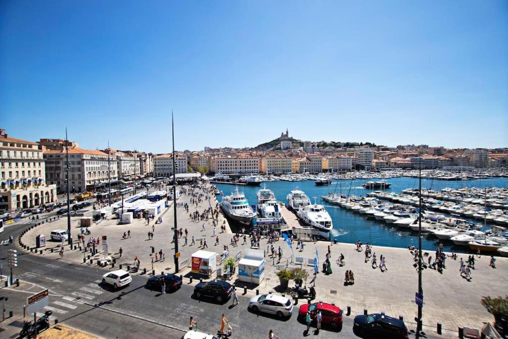 شقة Cabana & Clin D'Oeil Sur Le Vieux Port مارسيليا المظهر الخارجي الصورة