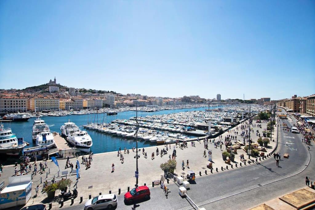 شقة Cabana & Clin D'Oeil Sur Le Vieux Port مارسيليا المظهر الخارجي الصورة